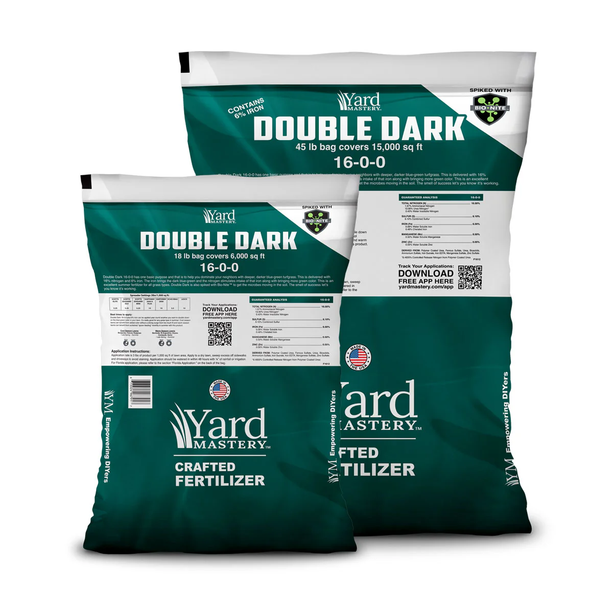 16-0-0 Double Dark 6% Iron - Bio-Nite - Granular Lawn Fertilizer - Image 3